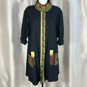 Iguana cotton coat